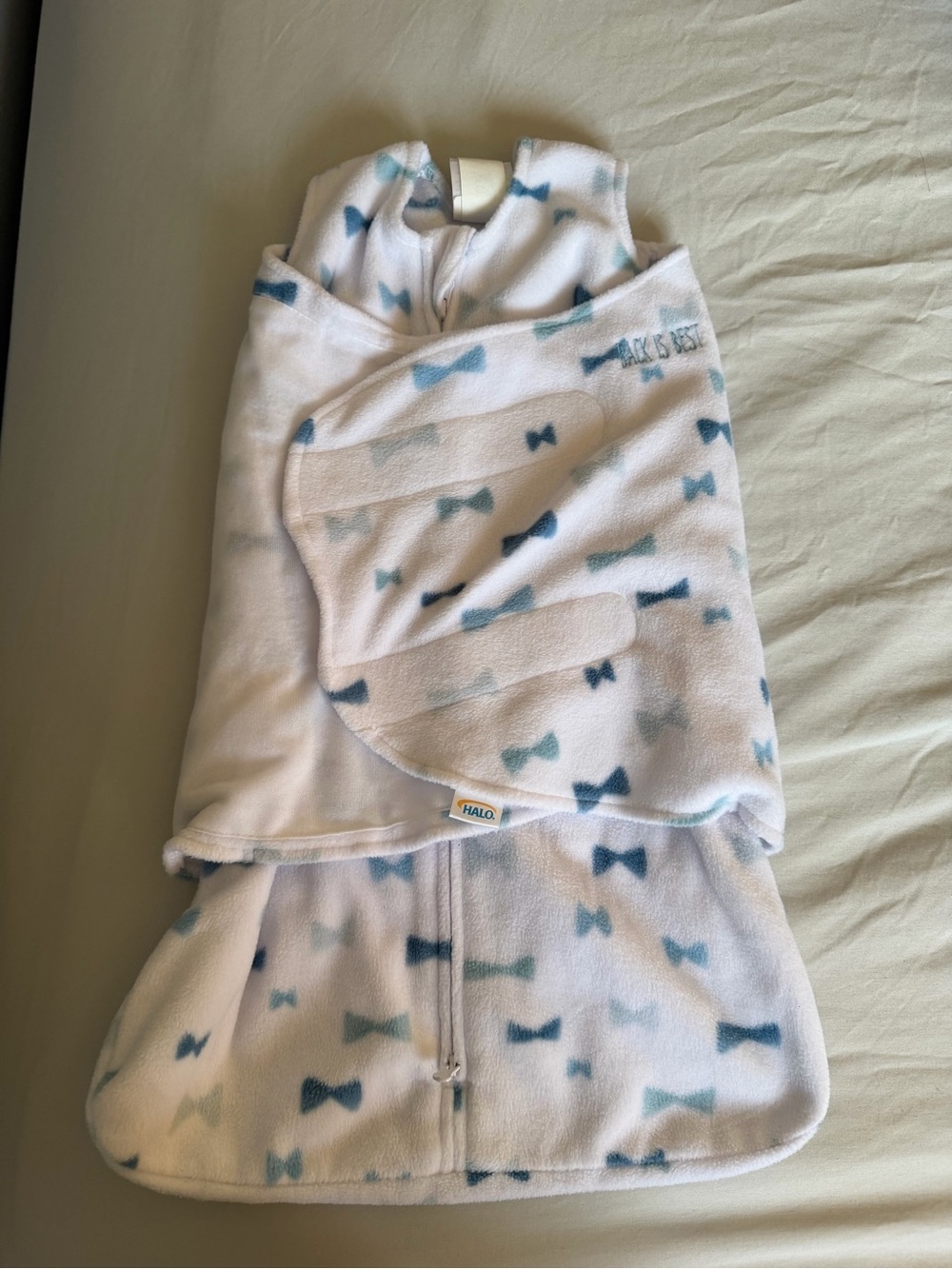 Halo Sleepsack Fleece Swaddle -NB
